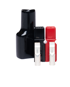 Anderson-Stecker 45A (1 Paar rot+schwarz) inkl. Tülle